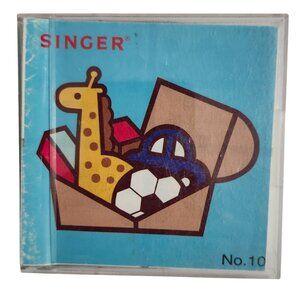 Singer Sewing Machine Cartridge No 10 for Embroidery Children